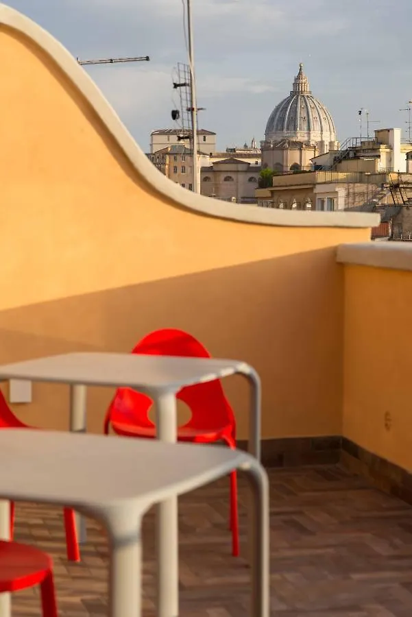 Gasthof Terrazza Giuliana Rooftop Rom Italien